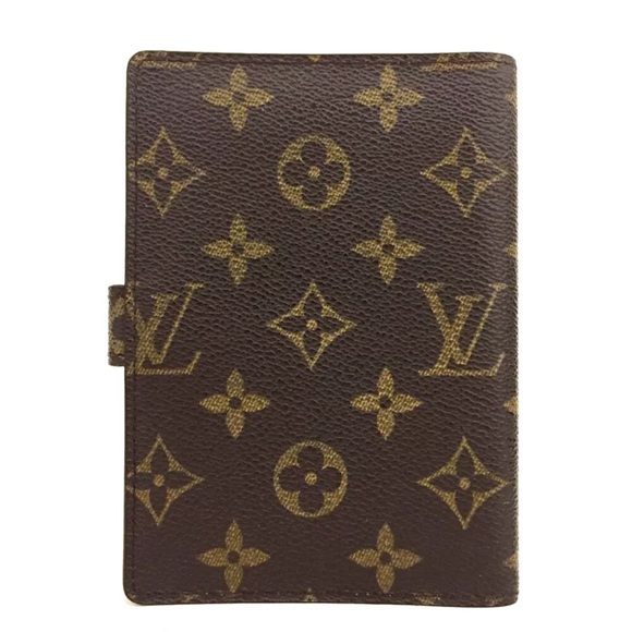 100% AUTHENTIC Louis Vuitton Monogram Agenda PM Notebook Cover/9Y0715 - Picture 3 of 8